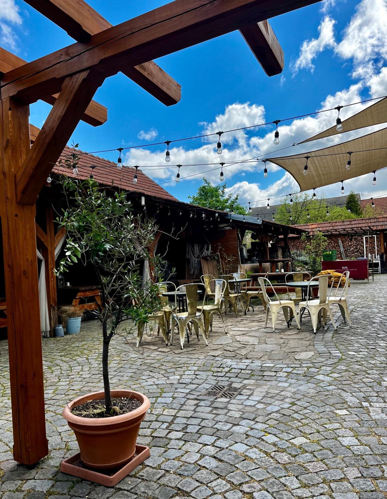 Ferienwohnung Mohelensky Dvur Mohelno Exterior foto